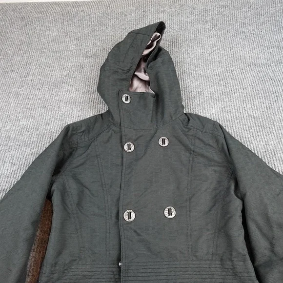 Burton Cherish Jacket Womens Small Black Hooded Dryride Insulated Ski Snow - Picture 2 of 10